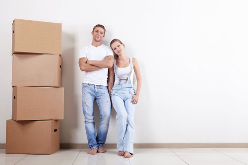 Moving van service for residential moves in Surrey Quays