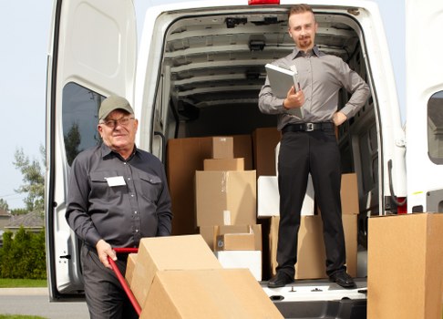 Man with van service for moving items in Surrey Quays