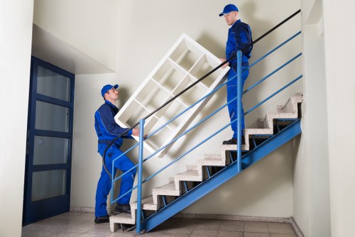 Packing and furniture handling for a Surrey Quays removal