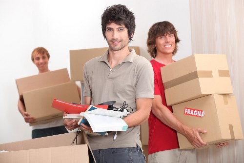 Local office movers handling business equipment near Surrey Quays and Canada Water