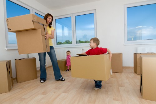 Packing and transport for a small office move