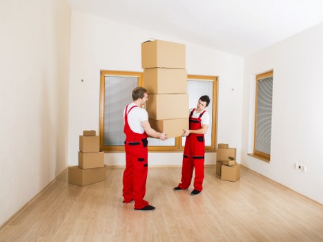 Apartment move access and loading area in Surrey Quays